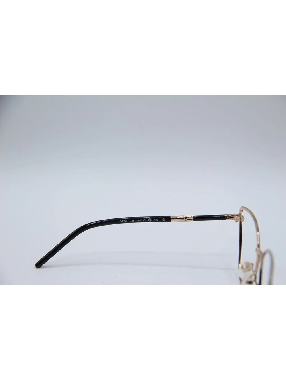 Longchamp Lo2156 728 Black Gold Authentic Eyeglasses 54-15-135